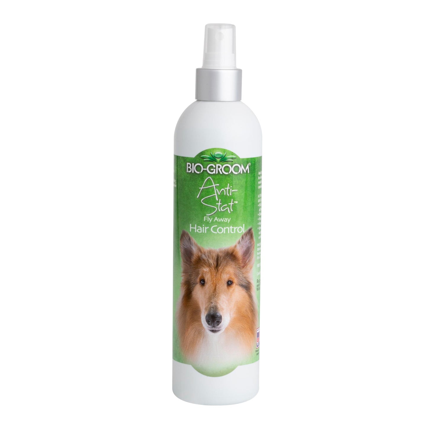 Anti-Stat antistatisk spray for hund og katt mot flyvende pels