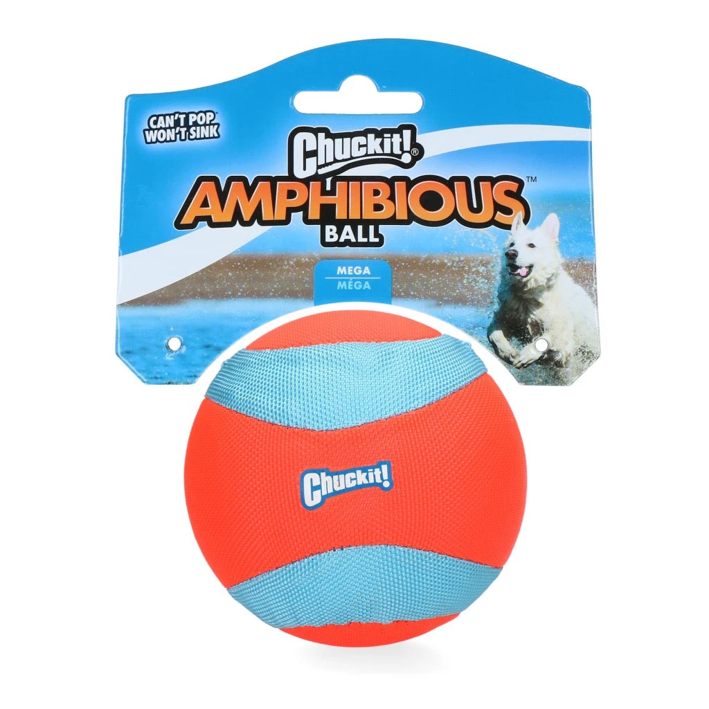 Chuckit! Amphibious Mega Ball – stor flytende hundeball