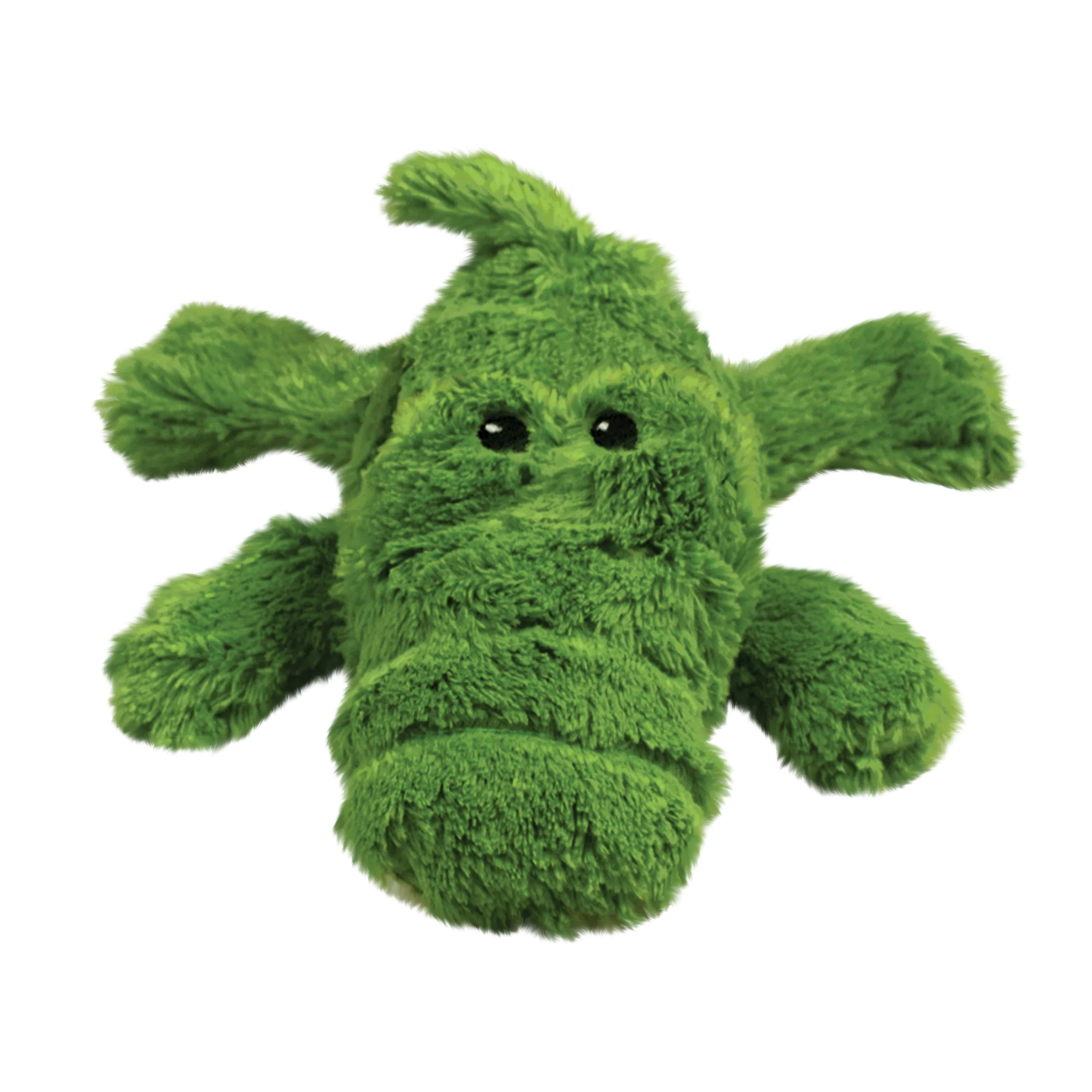 KONG Cozie Ali Alligator myk hundeleke med pipelyd nærbilde