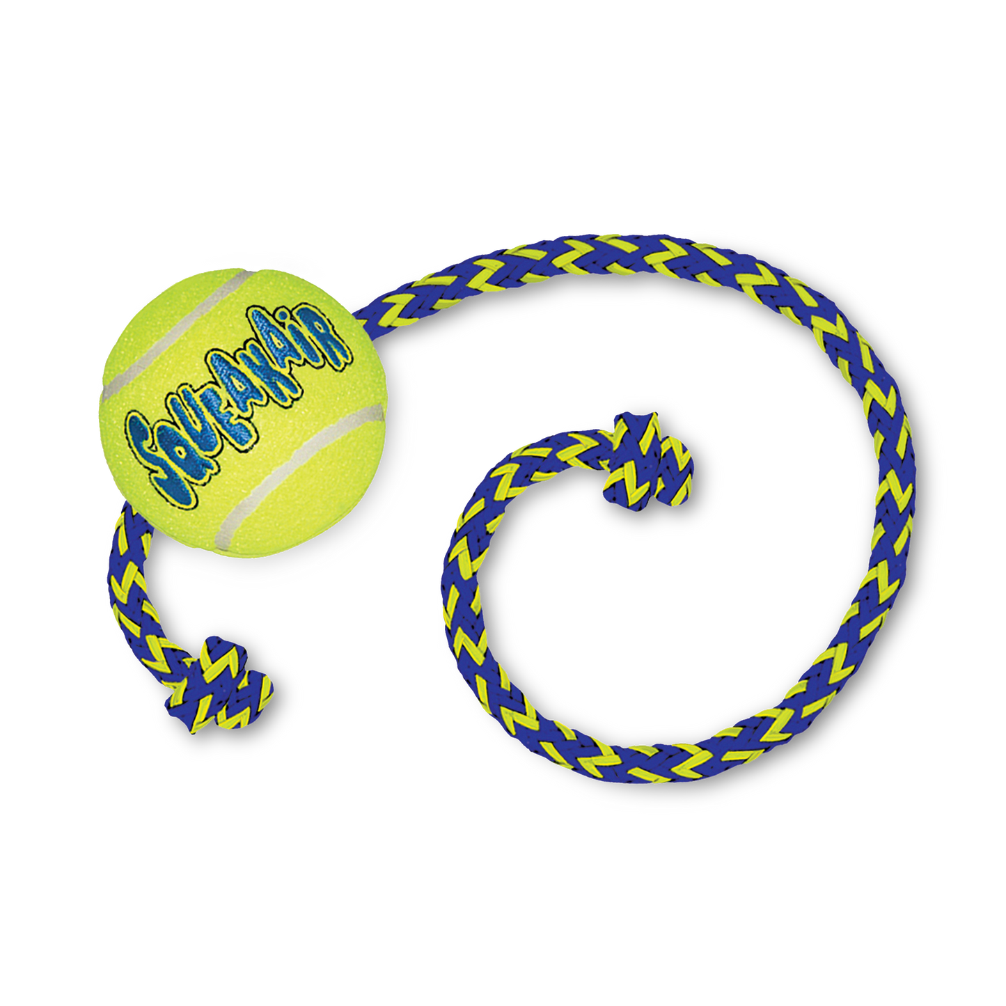 SQUEAKAIR BALL W/ROPE
