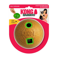 KONG Bamboo Feeder Ball – godbitball i bambusmateriale str. M