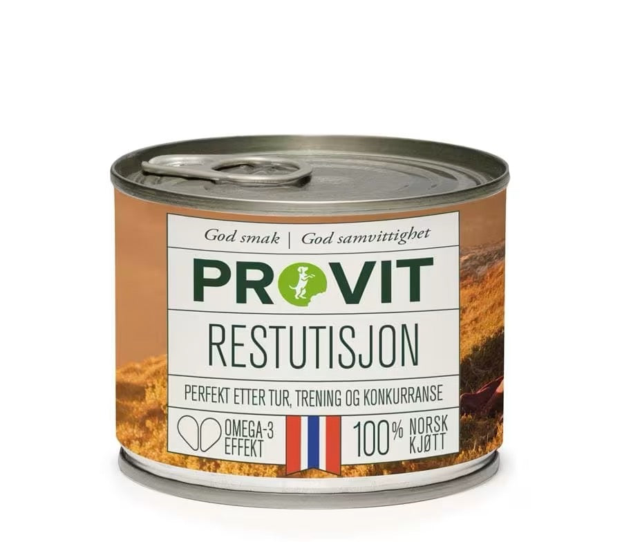 Provit våtfòr Restitusjon