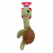 KONG Scruffs Turtle – koseleke med lang hals som piper str. M/L