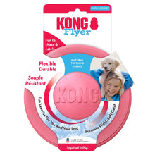 KONG Puppy Flyer – frisbee i myk valpegummi str. S