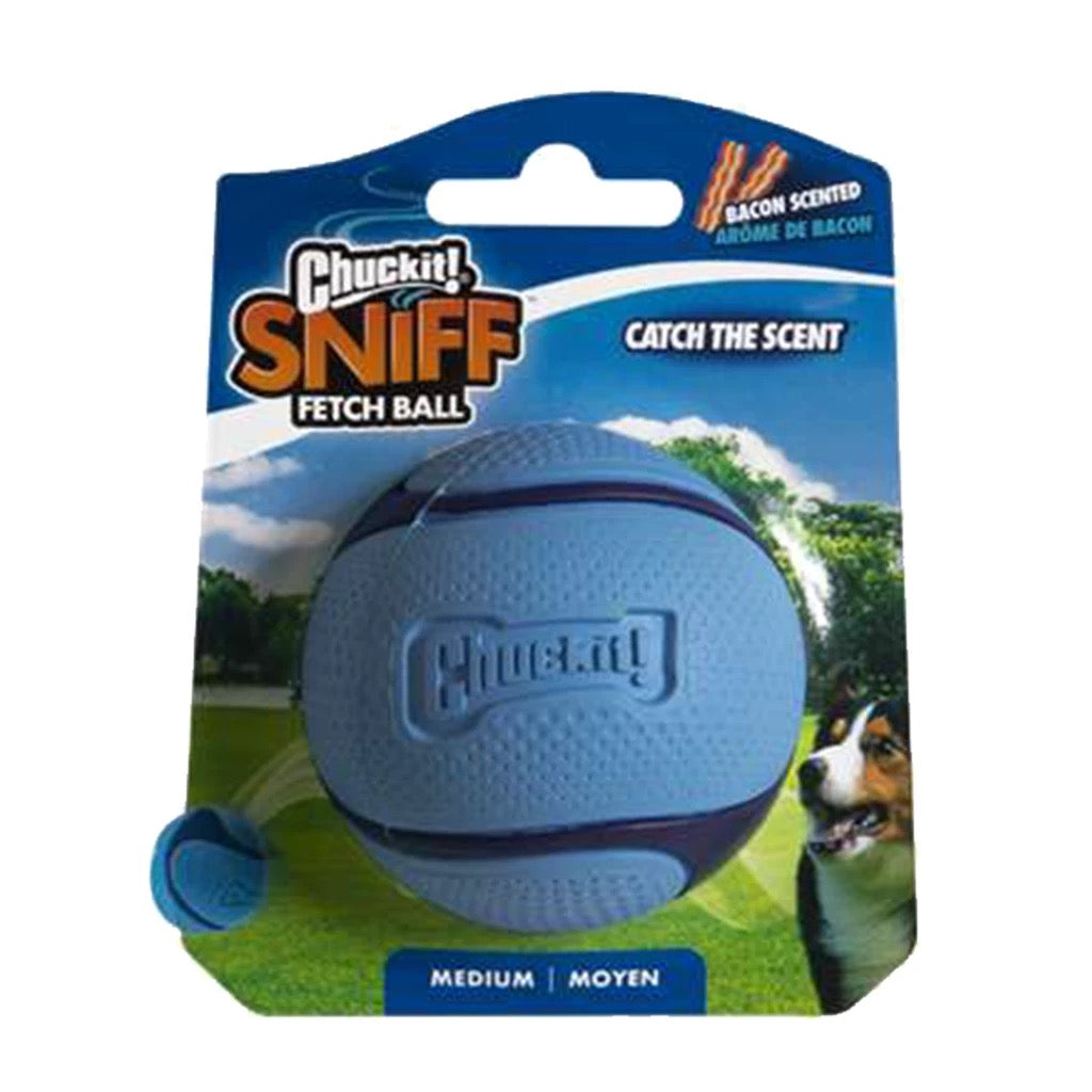 Chuckit! Sniff Fetch Ball Bacon