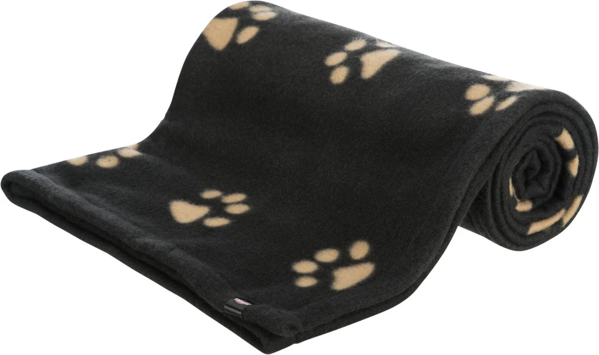 Trixie Barney Hundeteppe - Svart/Beige