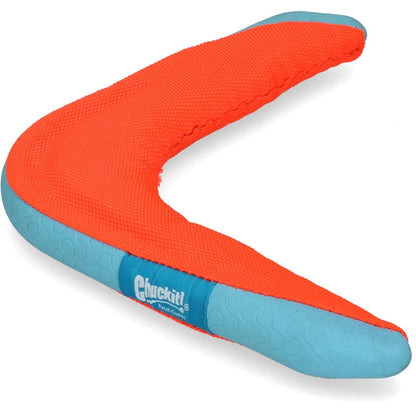 Chuckit! Amphibious Boomerang i mykt og slitesterkt materiale
