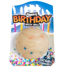 Chuckit! Birthday Fetch Ball – hundeball til apportlek
