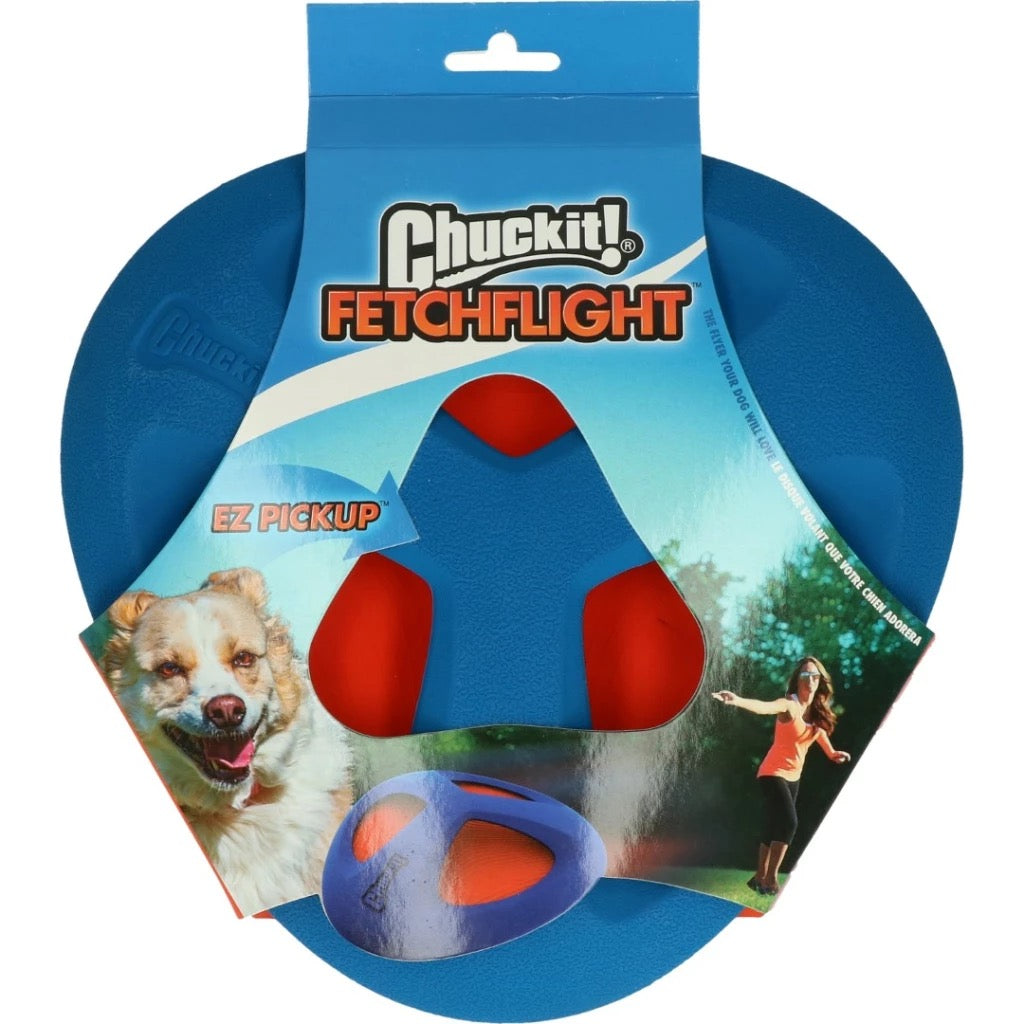 Chuckit! Fetch Flight – fleksibel hundefrisbee med EZ Grip