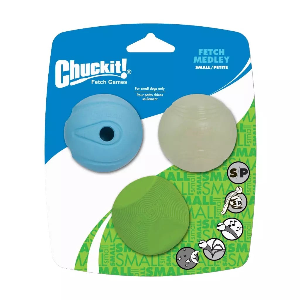 Chuckit! Fetch Medley – sett med apportleker til hund
