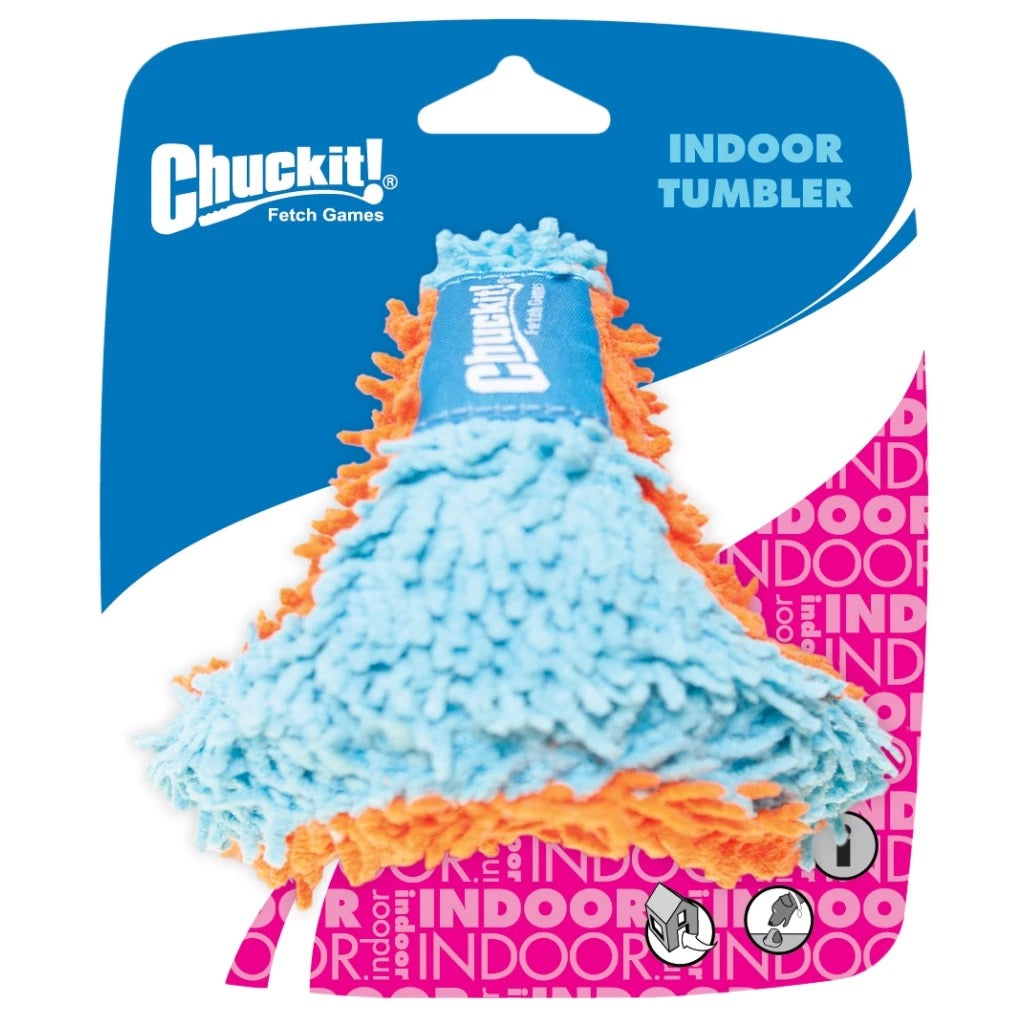 Chuckit! Indoor Tumbler – myk innendørsleke i chenille