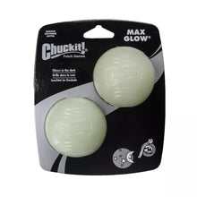 Chuckit! Max Glow – selvlysende hundeball i medium