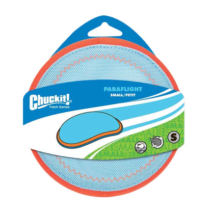 Chuckit! Paraflight som flyter i vann og flyr i buet bane