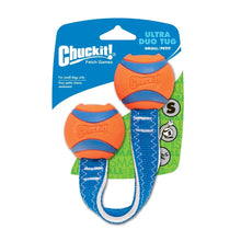 Chuckit! Ultra Duo Tug – to tennisballer på slitesterkt nylontau