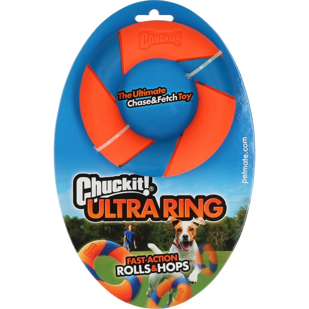 Chuckit! UltraRing – ringleke til hund med toppspinneffekt