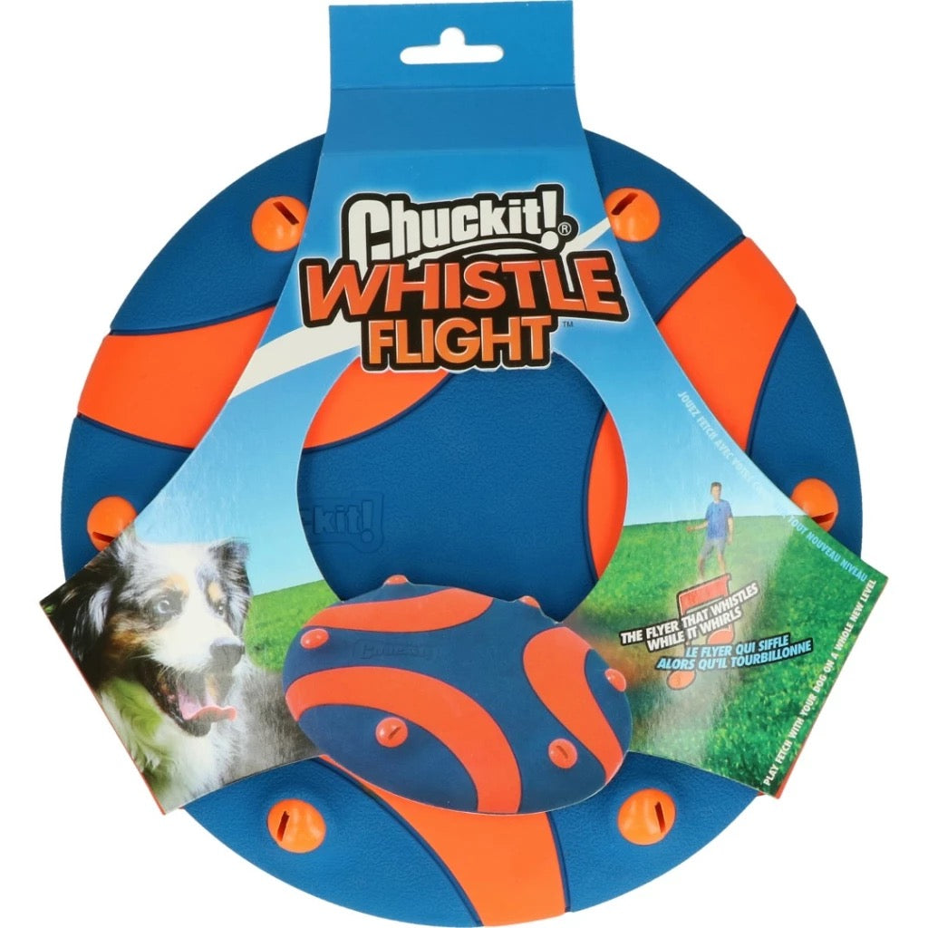 Chuckit! Whistle Flight – hundefrisbee som plystrer i lufta