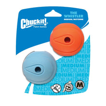 Chuckit! The Whistler – gummiball som plystrer, 2-pakning
