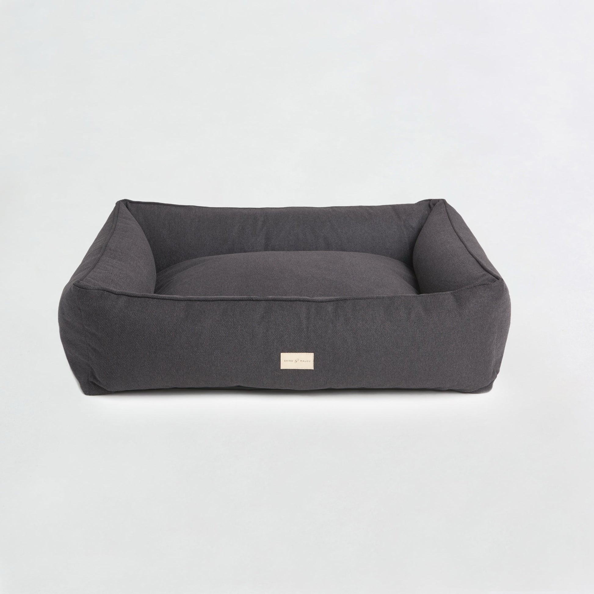 Cozy Corner hundeseng med memory foam og avtagbart trekk i sort