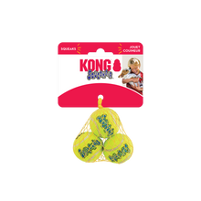KONG AirDog Squeakair Ball apportball med pipelyd til hund 3stk