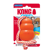 KONG Aqua flytende apportleke med tau for hund
