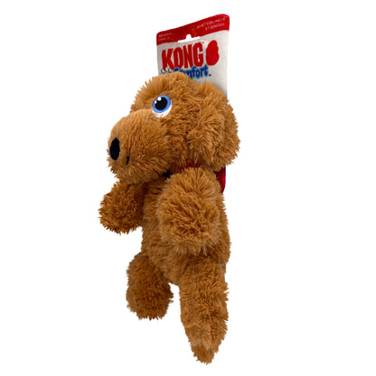 KONG Comfort Pups Goldie – myk og koselig hundeleke for alle raser