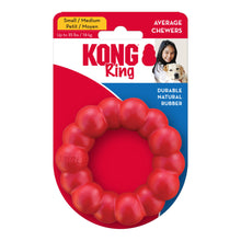 KONG Ring slitesterk tyggeleke i naturgummi for hund
