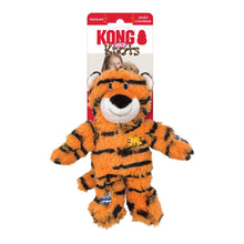 KONG Wild Knots Tiger – myk plysjleke med tauknuter for hunder