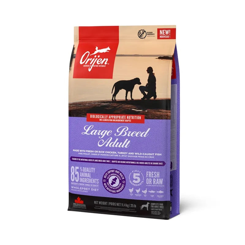 Orijen Adult Large Breed Dog – kornfritt fôr for store hunderaser