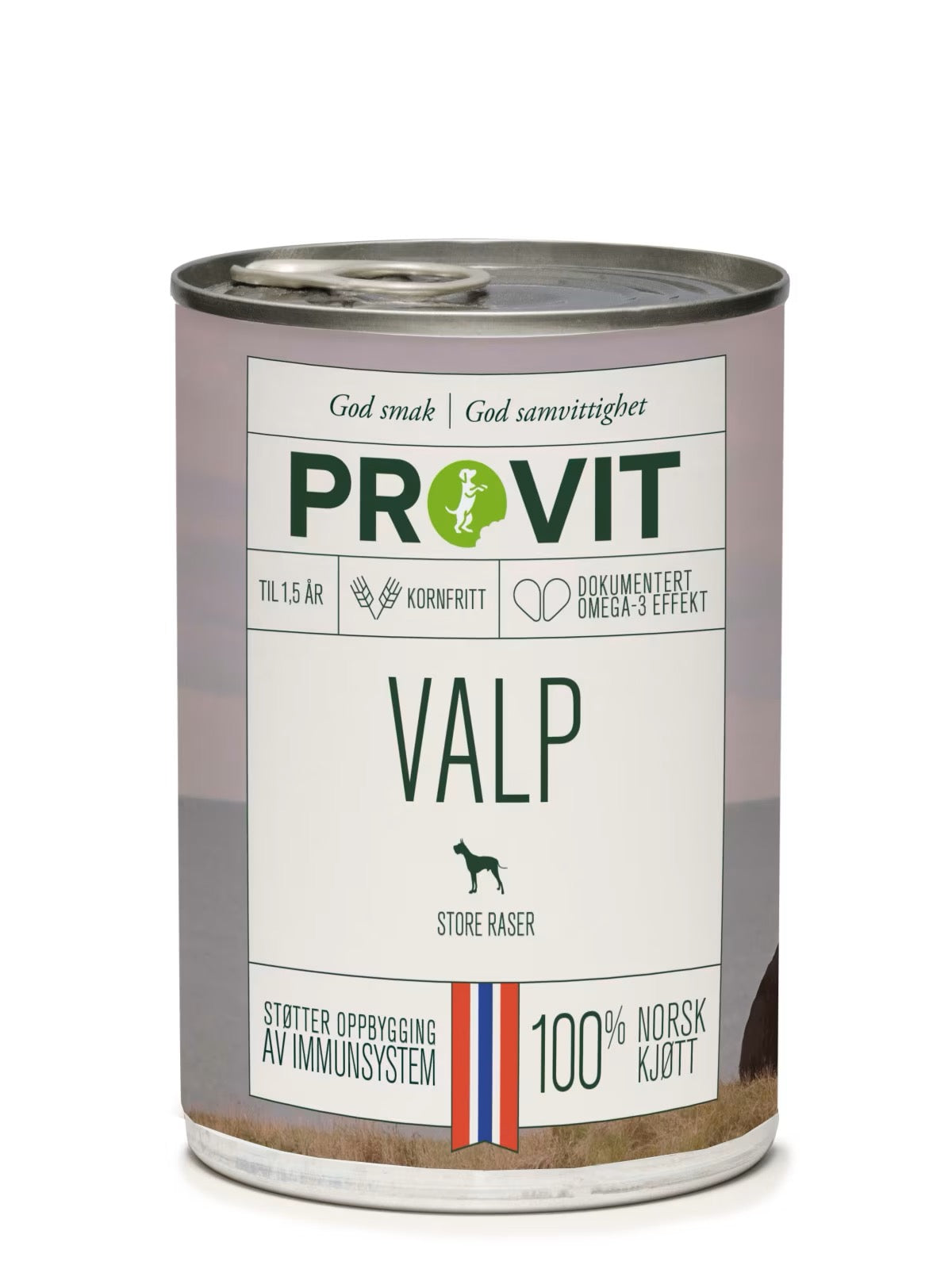 Provit Valp for store raser – næringsrikt våtfôr som støtter vekst og fordøyelse
