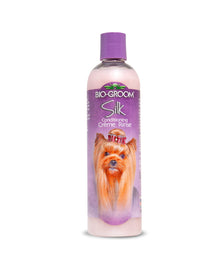 Silk Crème Rinse hundebalsam som gir fukt, løser floker og gjør pelsen lettstelt

